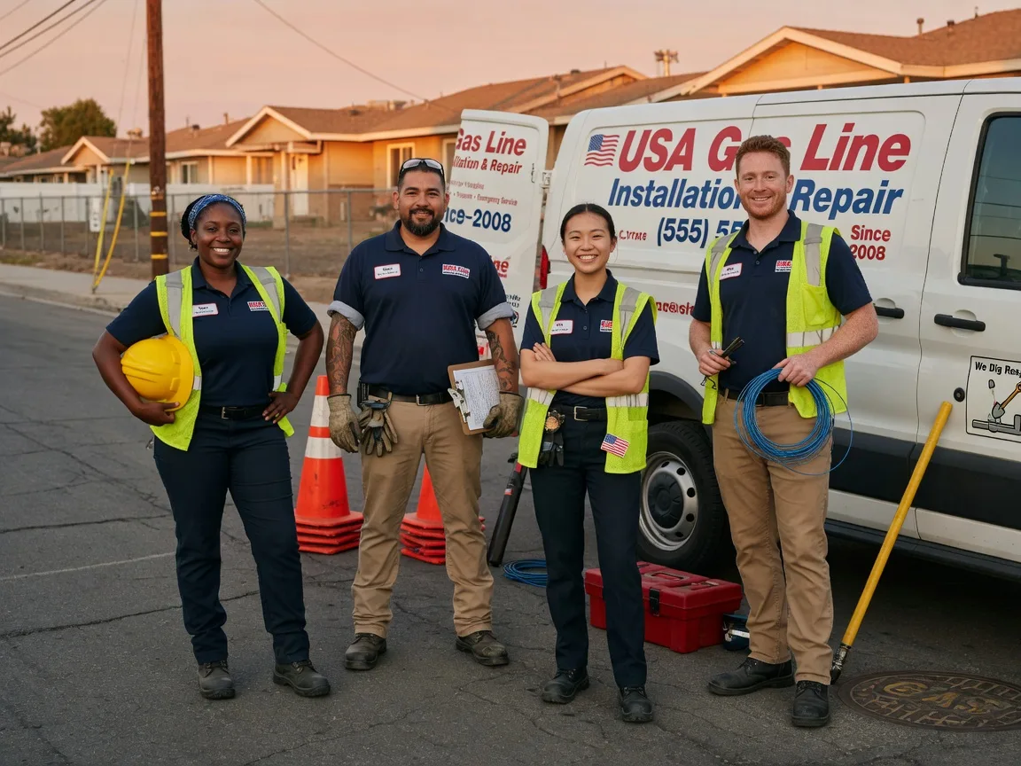 Gas Line Installation company in Delaware City, DE